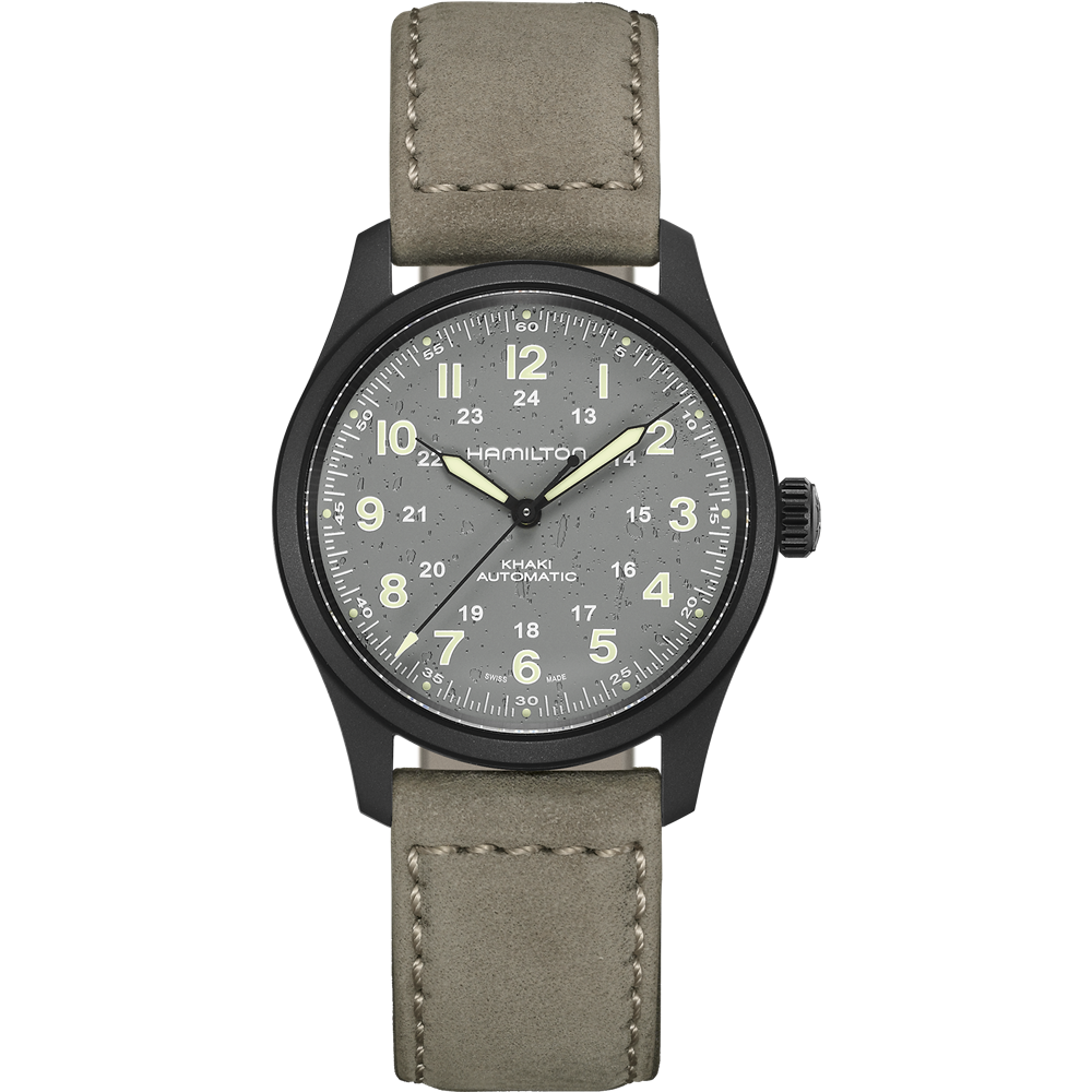 Khaki Field Titanium Automatic 38mm | Hamilton – William Baxley & Avonlea  Jewelers