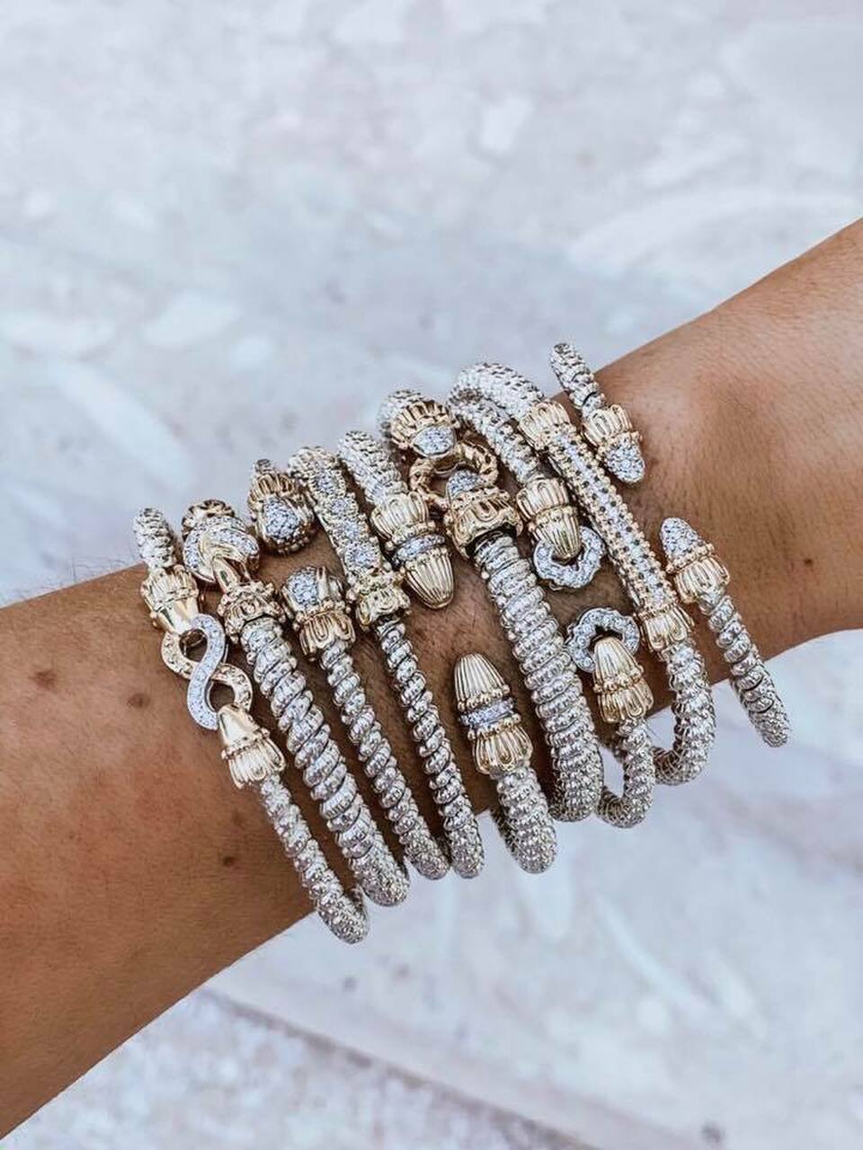 Diamond Accent Ends 4mm by Vahan William Baxley Avonlea Jewelers