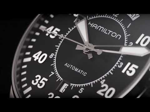 Khaki Aviation Pilot Day Date Automatic Watch | Hamilton – William
